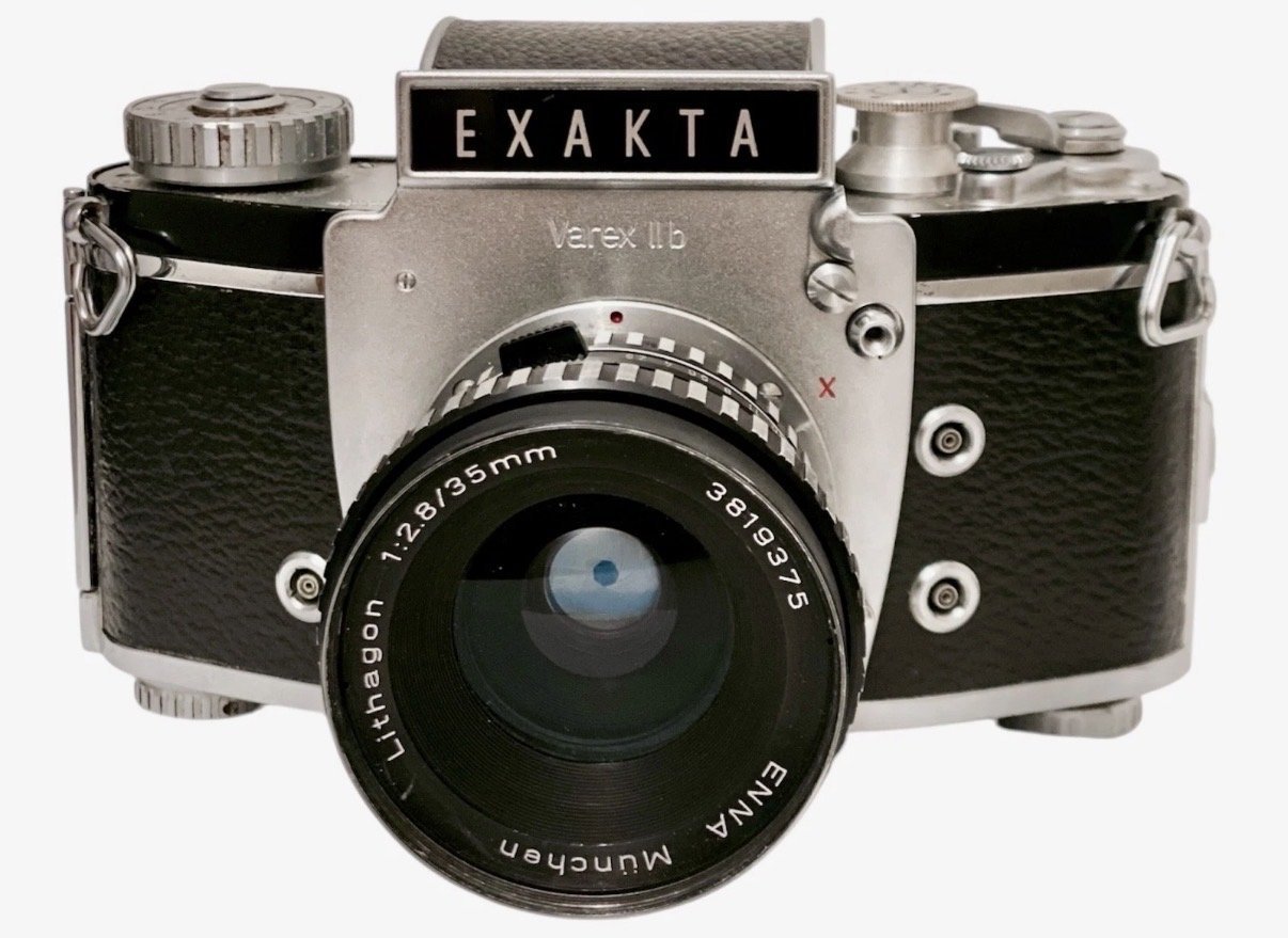 Exakta Varex IIb – Vintage 35mm spiegelreflexcamera met Enna