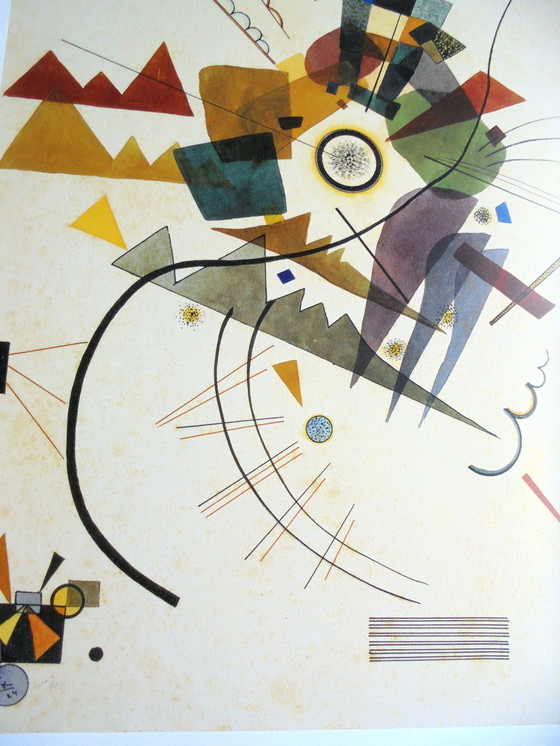 Image 1 of Wassily Kandinsky - Ringsum - Jaren 1920 - Achenbach Art Edition 1992