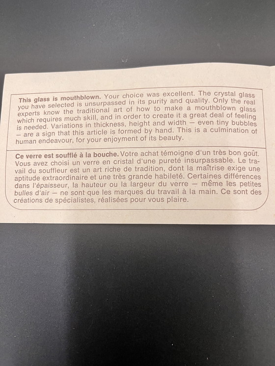 Image 1 of 6 bicchieri di cristallo Speigelau