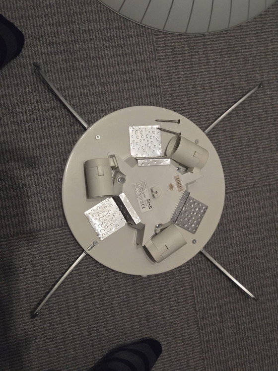 Ikea Calypso Plafoniera, Plafoniere, Vetro, Bianco (foto 5 di 5)