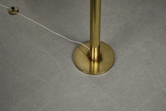Image 1 of Vintage Mid-Century Scandinavian Modern Sculptural Gold Floor Lamp by Hans-Agne Jakobsson for Hans-Agne Jakobsson Ab, 1970s