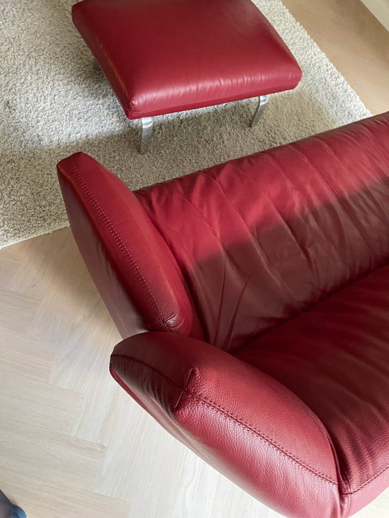 Image 1 of Leolux bank devon with hocker