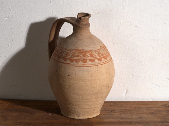 Pair of Antique Terracotta Jugs, Central Europe, circa 1900, Crockery (photo 3 of 9)