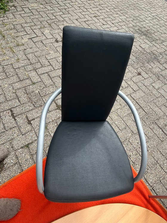 Vergadertafel Met 5 Stoelen – Kaptafels, Metal (photo 4 of 12)