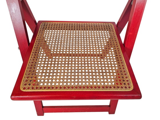 Image 1 of Trieste Aldo Jacober A. Bazzani &#39;Wabi Sabi&#39; - Sedia pieghevole - anni &#39;60