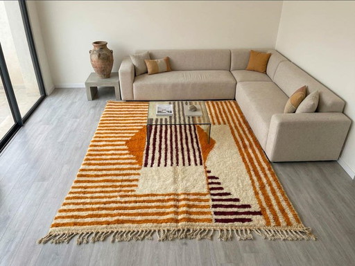 Tapis berbère à motifs géométriques en laine 200/280cm – vloerkleden en tapijten, Wool (photo 2 of 7)