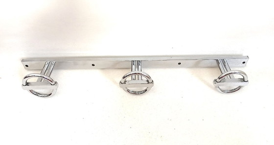 Image 1 of Triple Art Deco coat hooks by Jean Royère, 45 cm wide