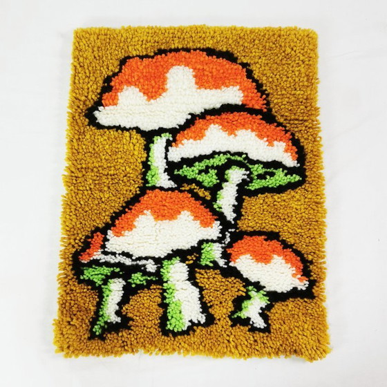 Image 1 of Decorazione murale a forma di fungo, Gran Bretagna, anni '70
