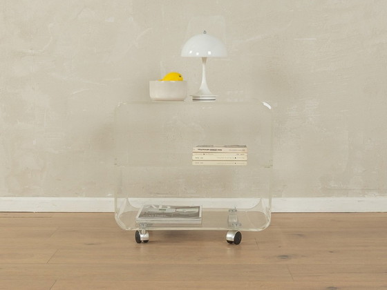 Image 1 of Acryl bijzettafel trolley, 1960