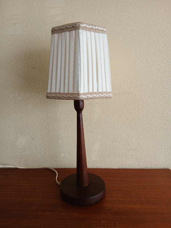 Image 1 of Lampada da tavolo - Teak - Vintage