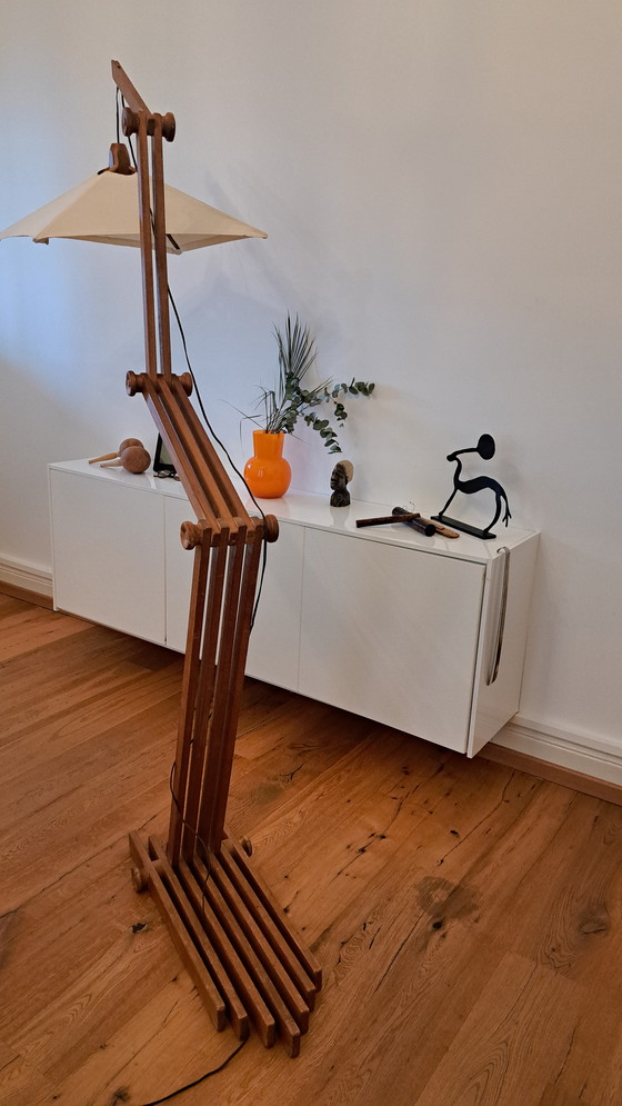 Image 1 of Rareza absoluta: lámpara de pie articulada Studio Craft