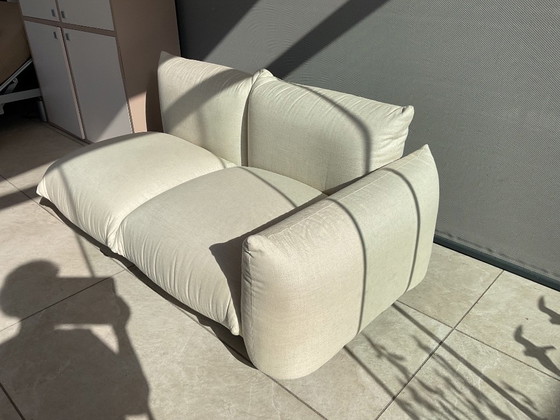 Arflex Marenco Zweisitzer Sofa, 1 Armlehne – Andere (photo 15 of 18)