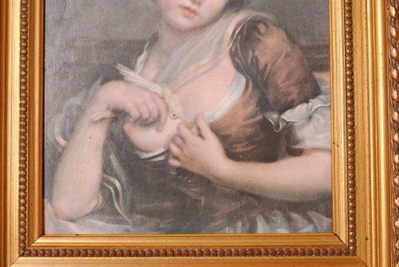Image 1 of Framed portrait reproduction