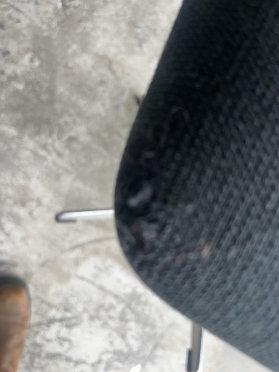 Image 1 of Fritz Hansen FH3605 swivel chair with high backrest – 1970s