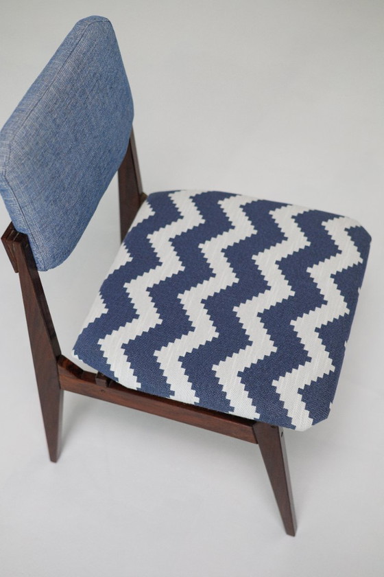 Image 1 of Set di sei sedie da pranzo italiane di metà secolo, anni '60