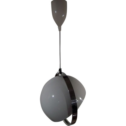 Vintage Moon Light suspension lamp, Space Age by Brylle and Jacobsen, 1960