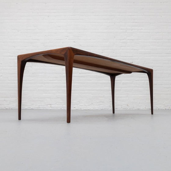 Image 1 of Deense Palissander Salontafel Erling Torvits 60's