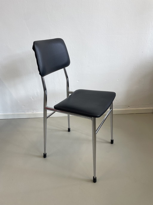 Set van 6 Mid-Century Modern stoelen