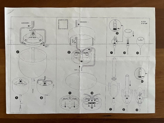 Image 1 of Plafonnier design Harco Loor Sweet Long