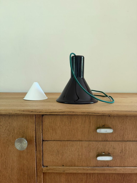 Image 1 of Vintage Holmegaard P&T Pendel - Michael Bang - Lampe design danoise
