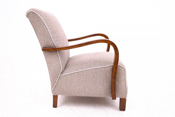 Image 1 of A pair of Art Deco armchairs designed by J. Halabala from the 1930s, Czechoslovakia.