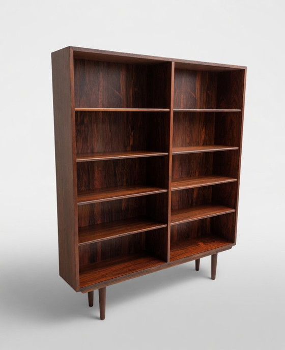 Image 1 of Bibliothèque en palissandre modèle 6 par Omann Jun Mobelfabrik, années 1960
