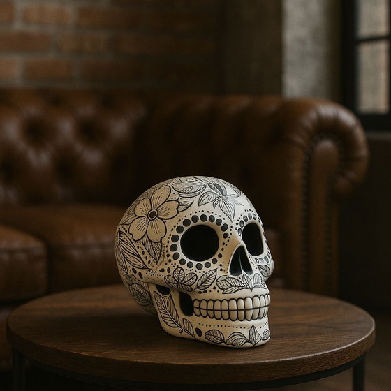 Image 1 of Skull head - Ceramic