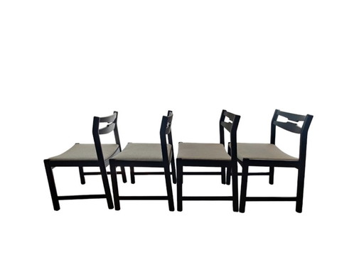 4x vintage designer chairs