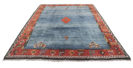 Image 1 of Original Persian carpet Gabbeh Ghashghai oriental carpet 296 cm x 230 cm old natural
