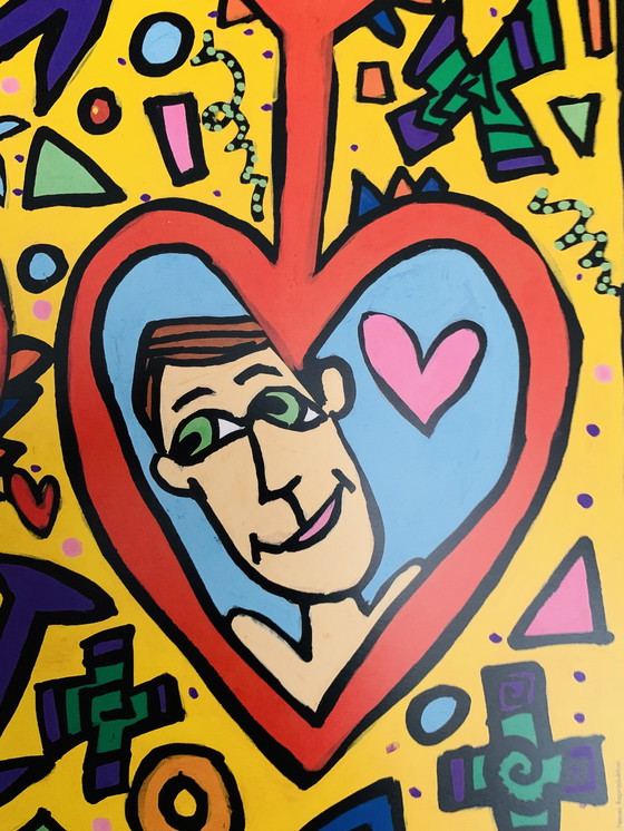 Image 1 of James Rizzi : "Love Connection" (Connexion amoureuse)