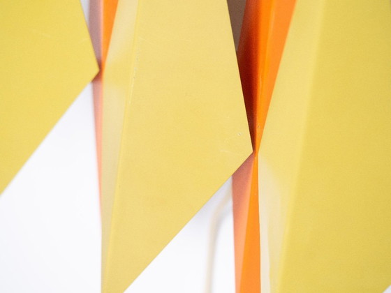 Image 1 of Coppia di 2 lampade da parete vintage danesi Diamant di Holm Sorensen, anni '60