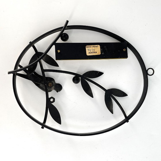 Attribuito a Walter Bosse / Herta Baller – Termometro da parete vintage, Austria – Decorazioni murali, Metal (photo 9 of 13)