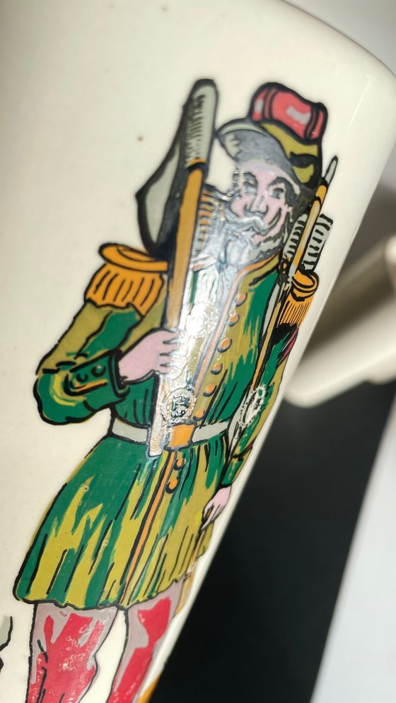 Image 1 of Set da aranciata vintage in ceramica