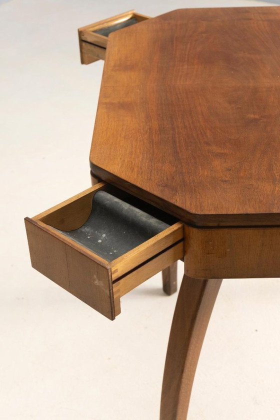 Image 1 of Card Table H-278, Jindřich Halabala, 1930s