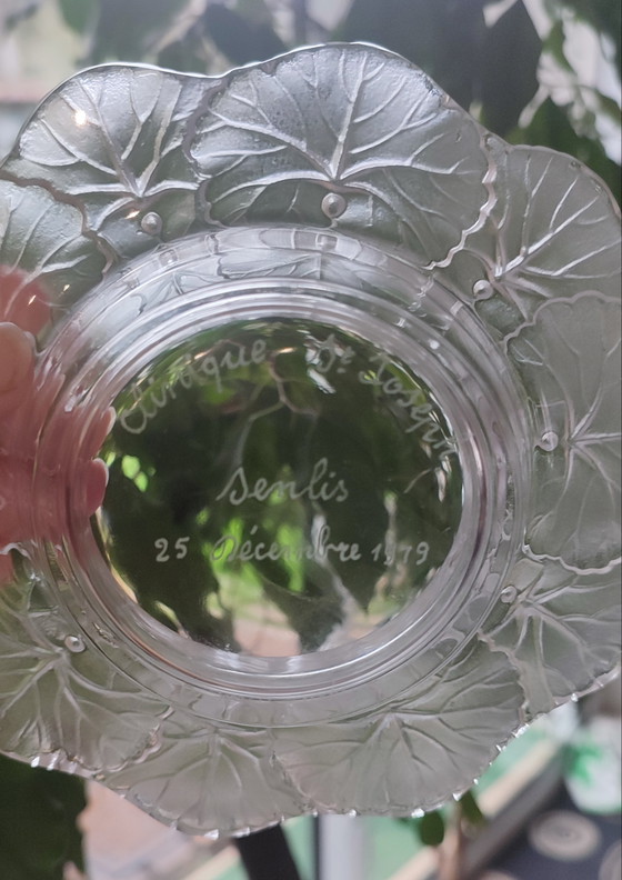 Image 1 of Cendrier Lalique modèle "Honfleur" référence 10719