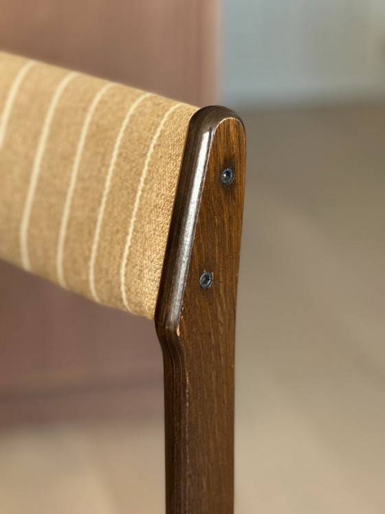 Image 1 of 6x Esszimmerstühle aus Teakholz von Erik Buch für Anderstrup Møbelfabrik, 1960er Jahre