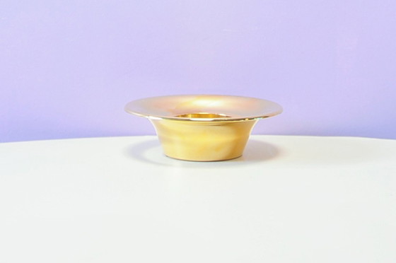Golden Tealight Holder Orion Flemming Eskildsen – Royal Copenhagen, Candle holders, Metal (photo 2 of 5)
