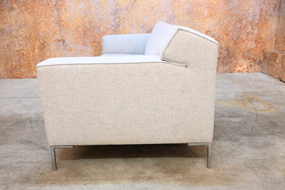 Image 1 of Design on Stock Bloq driezitsbank in grijze Amdal stof