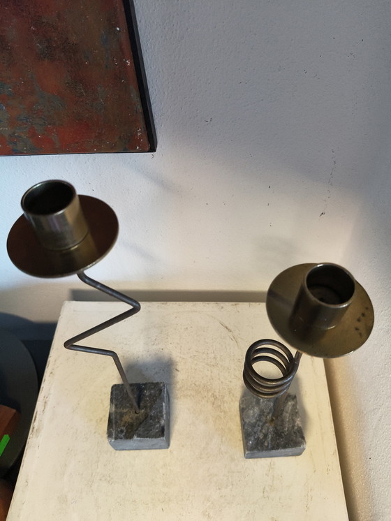 Image 1 of Candelieri Kräsen dal design vintage in stile Memphis anni '80 di Ehlen Johansson per Ikea