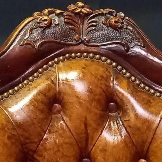 Image 1 of Luxueux Voltaire de Brixton (1930-1940) — une pièce maîtresse intemporelle pour votre intérieur