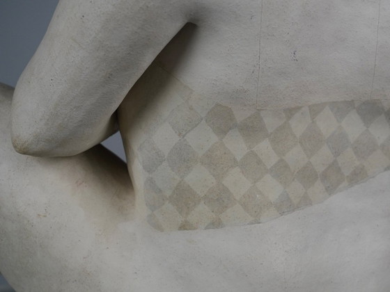 „Courage“ Expressive Keramik-Frauen-Bildhauerei von Evelyn Van Baarda, Niederlande, 1981 – Ceramic (photo 9 of 9)