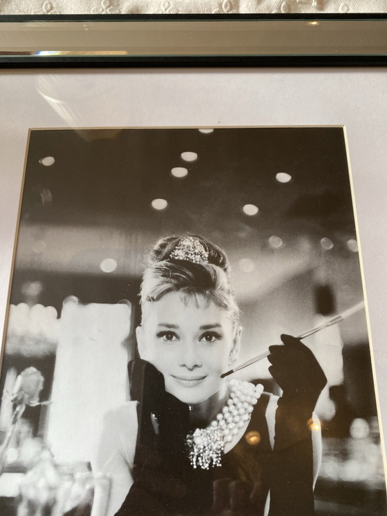 Audrey Hepburn 60s in elegant frame – Photography, Glass, Mdf (photo 5 of 8)