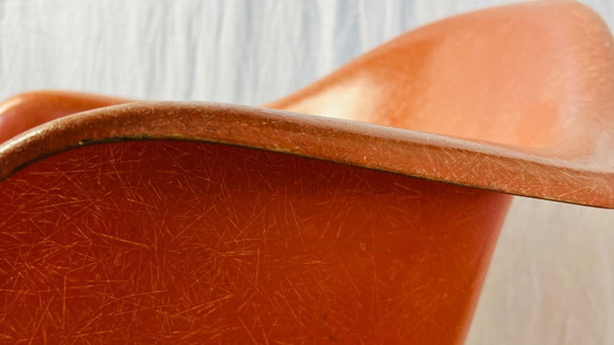 Image 1 of Eames DAX DAG RAR Vintage Peach Fiberglass Rocker