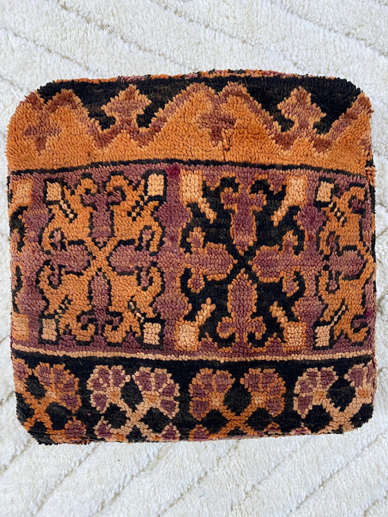 Image 1 of Puf bereber (100% hecho a mano)