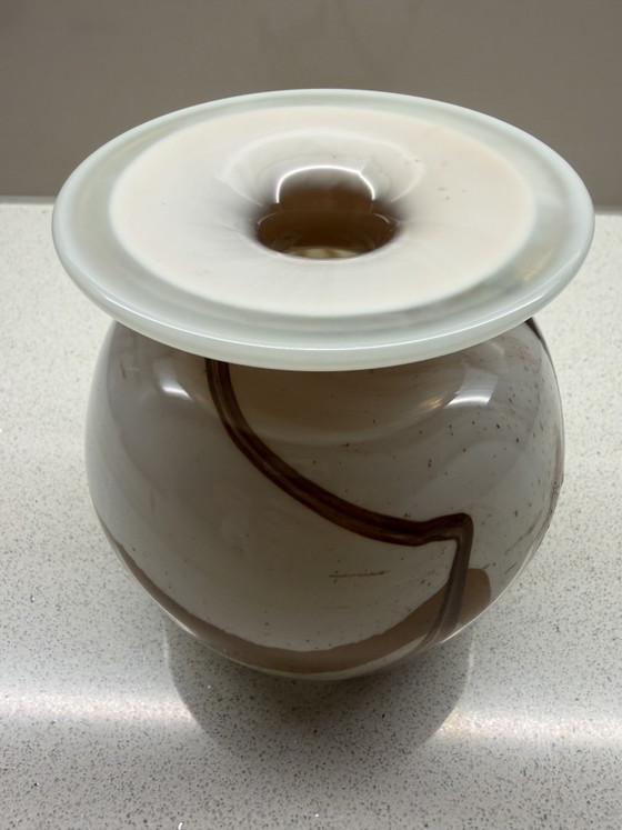Bob Le Bleïs – Les Verriers De Maure-Vieil | French Vintage Art Glass Vase (photo 5 of 10)
