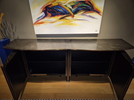 Exclusive Belgochrom design sideboard – top Belgian design