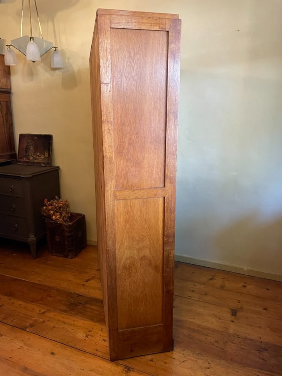 Roller Shutter Archive Music Cabinet, 3-Panel, 50s French – Storage cabinet, Wood (photo 16 of 20)