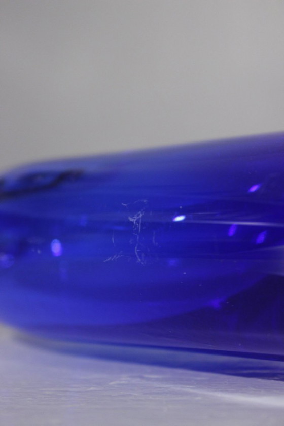 Image 1 of Imponente portacandele vintage in vetro soffiato, design Adam Jablonski, Polonia, anni '70