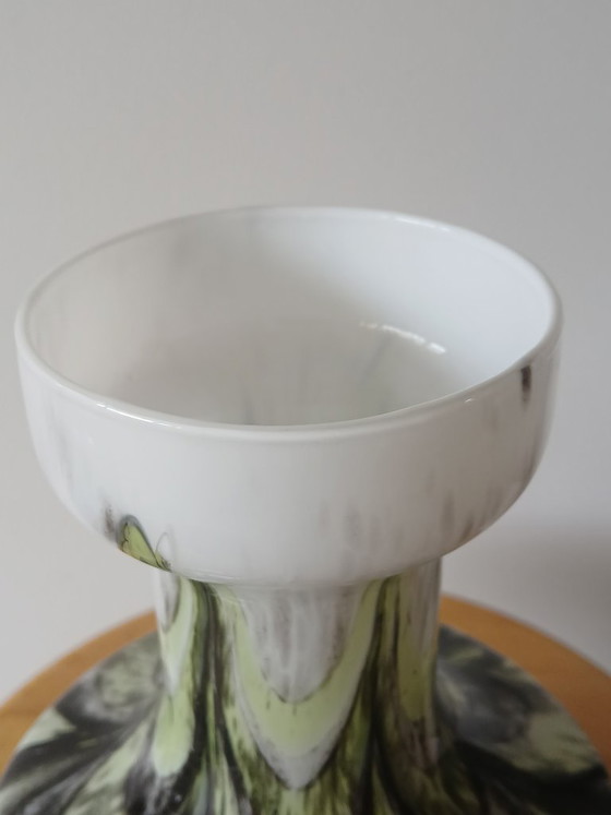 Image 1 of ITALIAN OPALINE VASE