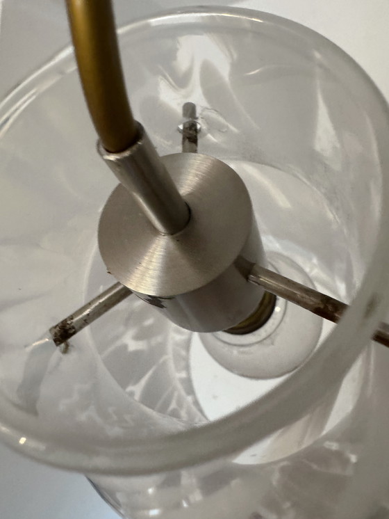 Image 1 of Space Age hanging lamp 70's Murano glass